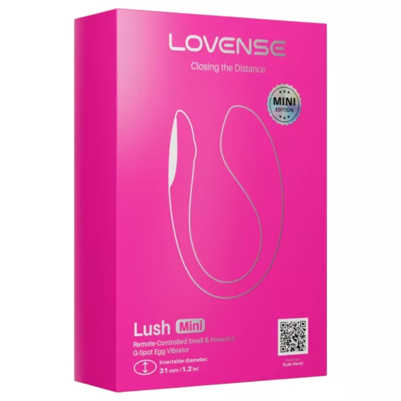 LOVENSE Lush Mini - smart vibrerende æg (pink)