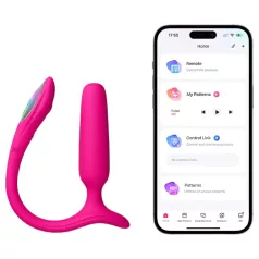 Lovense - anal vibrator - appstyret - silikone/pink