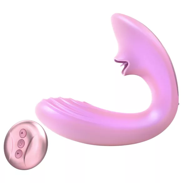Tracy's Dog OG Lick - G-punktsvibrator og klitorisstimulator (pink)