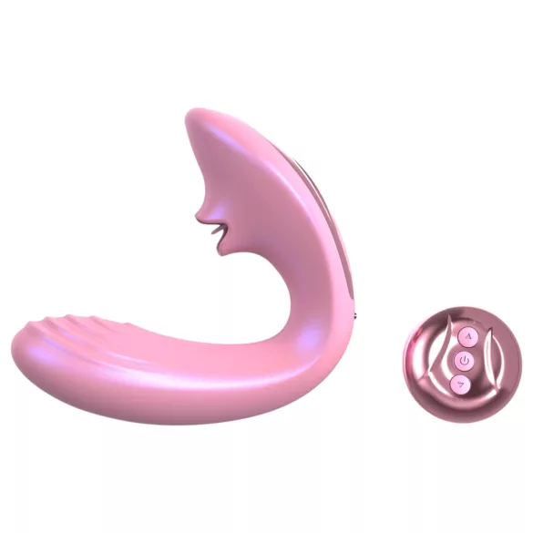 Tracy's Dog OG Lick - G-punktsvibrator og klitorisstimulator (pink)