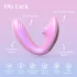 Tracy's Dog OG Lick - G-punktsvibrator og klitorisstimulator (pink)