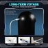 Leopard - op-ned, sugende vibrator masturbator (sort)