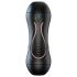 Leopard - mund- og kunstig vagina penisvibrator (natur)