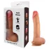 FeelSkin - ultrarealistisk dildo med testikler (natur, 17 cm)