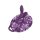 Bouncy Bliss Classic - oppustelig pude vibrator (lilla)