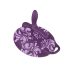 Bouncy Bliss Classic - oppustelig pude vibrator (lilla)