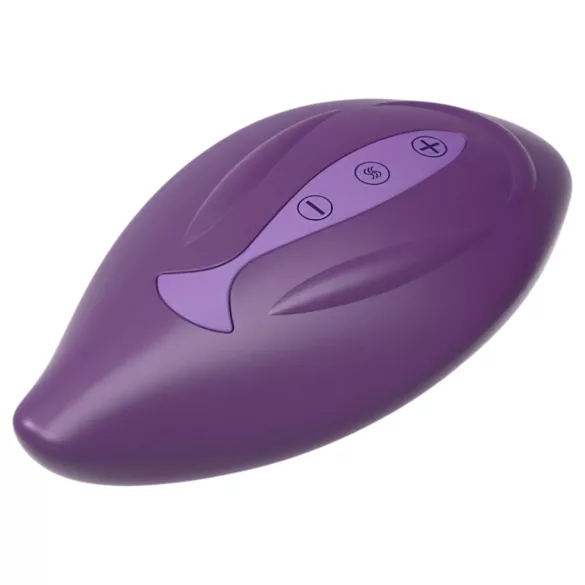 Bouncy Bliss Classic - oppustelig pude vibrator - lilla