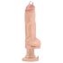Blush Bad Boy – vibrator med piercing, 17 cm (natur)