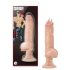 Blush Bad Boy - vibrator med penisring - 33cm - natur
