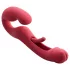Honey Play Box Harmony Duo - App-styret påspændingsvibrator med tungefunktion (rød)