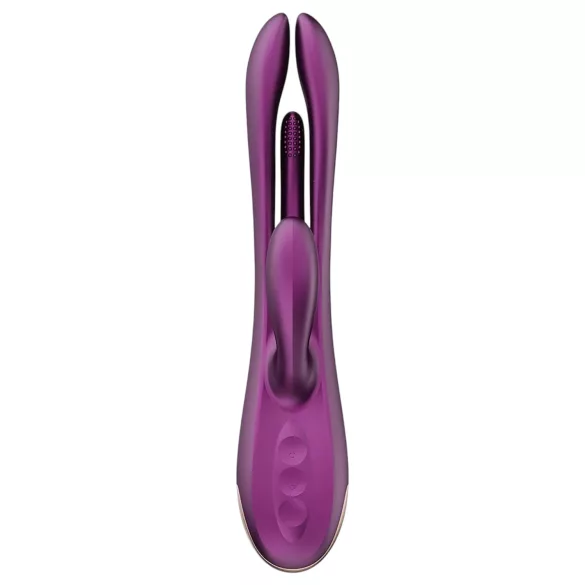 Honey Play Box Terri - App-styret vibrator med klitorisstimulator (lilla)