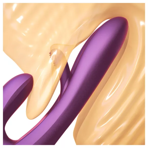 Honey Play Box Terri - App-styret vibrator med klitorisstimulator (lilla)