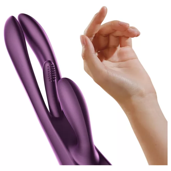Honey Play Box Terri - App-styret vibrator med klitorisstimulator (lilla)