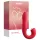 Honey Play Box Joi Thrust 2 - App-styret thrusting vibrator med tunge (rød)