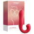 Honey Play Box Joi Thrust 2 - App-styret thrusting vibrator med tunge (rød)