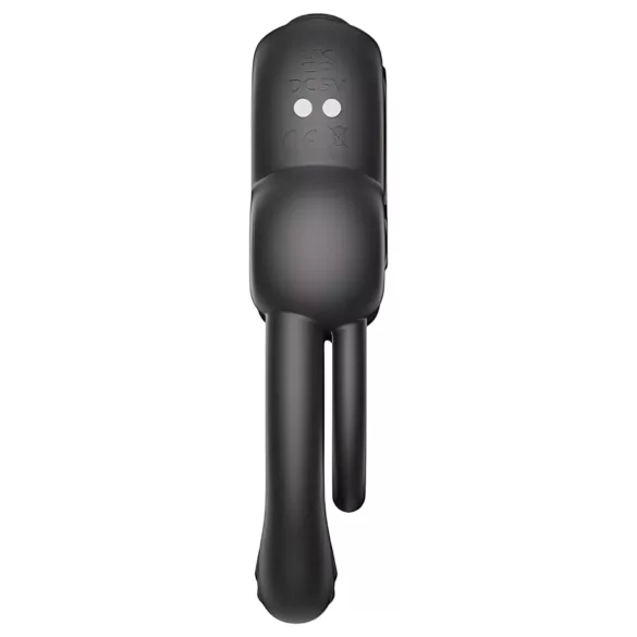 Honey Play Box Anello - App-styret vibrerende penis- og kuglering til mænd (sort)