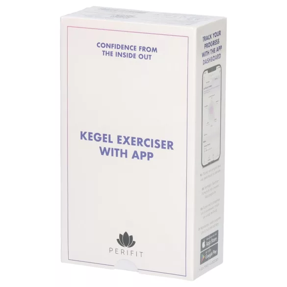 Perifit - App-styret vibrerende geishakugle (pink)