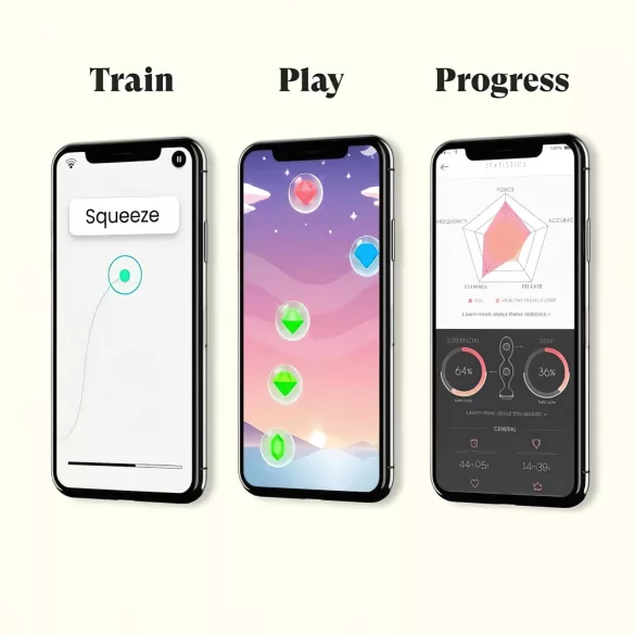 Perifit - App-styret vibrerende geishakugle (pink)