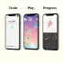 Perifit - App-styret vibrerende geishakugle (pink)