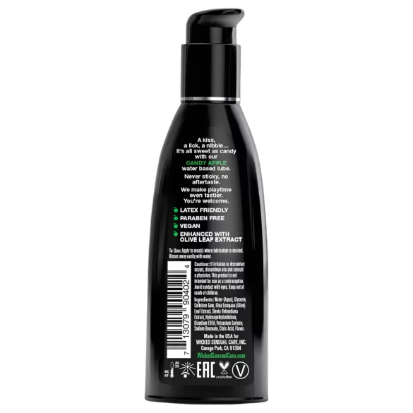 Wicked - vandbaseret glidecreme - karamelliseret æble - 60ml