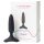 LOVENSE Hush 2 XS - genopladelig lille anal vibrator (25mm) - sort