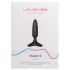 LOVENSE Hush 2 XS - genopladelig lille anal vibrator (25mm) - sort