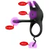 AlvUp - penisring med vibrator - klitorisstimulator - sort