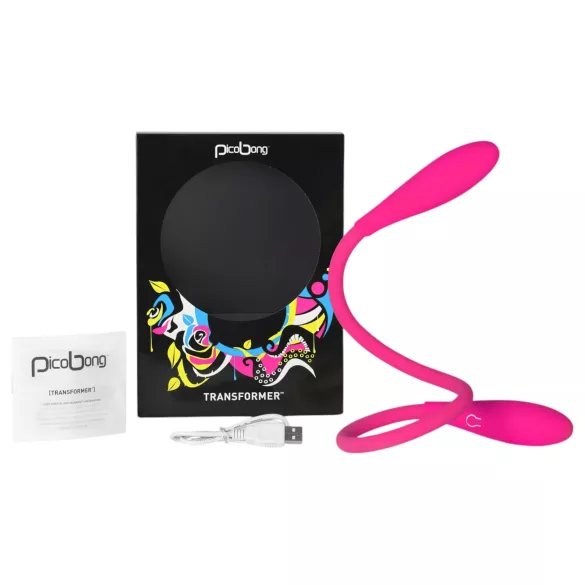 Picobong - unisex vibrator - vandtæt fleksibel - pink