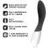 LELO Mona Wave - G-punkt vibrator - vandtæt - sort