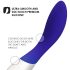 LELO Mona Wave - Vandtæt G-punkt vibrator (blå)