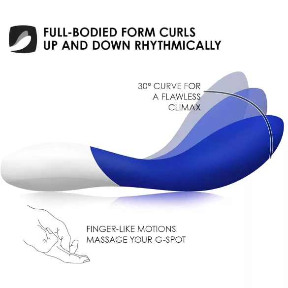 LELO Mona Wave - G-punkt vibrator - vandtæt - blå