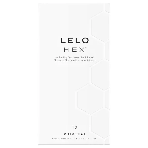 LELO Hex Original - kondomer - ultra tynd latex - 12 stk