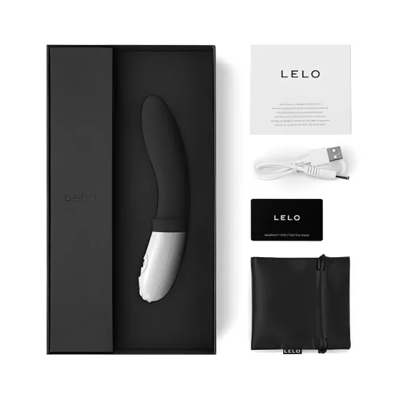 LELO Billy 2 - prostatavibrator - genopladelig, vandtæt - sort