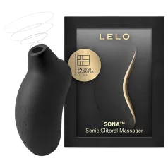 LELO Sona - klitorisvibrator med lydvibrationer - sort