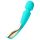 LELO Smart Wand 2 - stor - genopladelig massagestav (turkis)