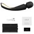LELO Smart Wand 2 - stor, genopladelig massagevibrator (sort)