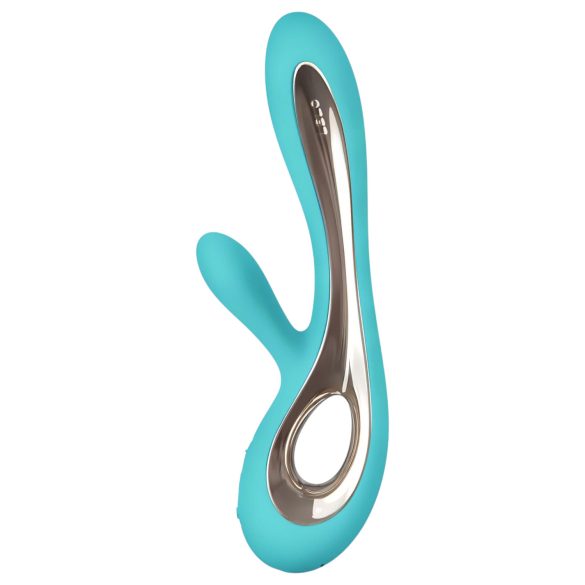 LELO Soraya 2 - vandtæt vibrator med fleksibel klitorisstimulator (turkis)