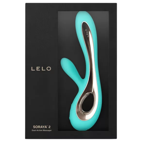 LELO Soraya 2 - klitorisarm vibrator - vandtæt - turkis