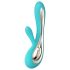 LELO Soraya 2 - vandtæt vibrator med fleksibel klitorisstimulator (turkis)