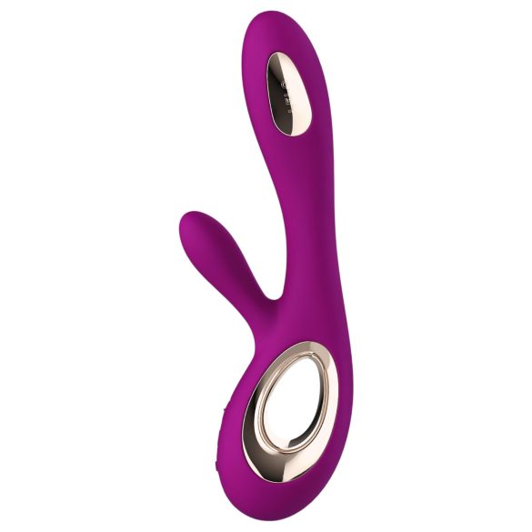 LELO Soraya Wave - rabbit vibrator - bølgende bevægelse - genopladelig - lilla