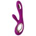 LELO Soraya Wave - Genopladelig, bølgende vibrator med klitorisarm (lilla)