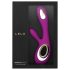 LELO Soraya Wave - Genopladelig, bølgende vibrator med klitorisarm (lilla)