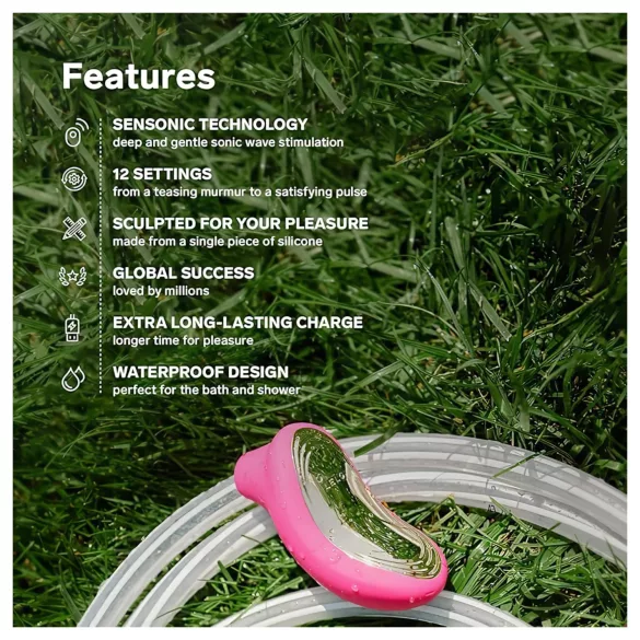 LELO - klitorisvibrator med lydbølger - lilla