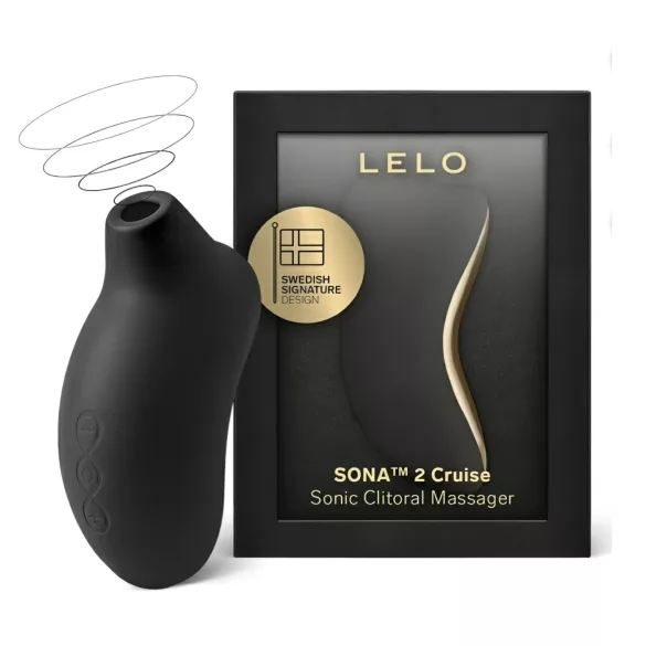 LELO Sona 2 Cruise - klitorisvibrator med lyd bølger - sort