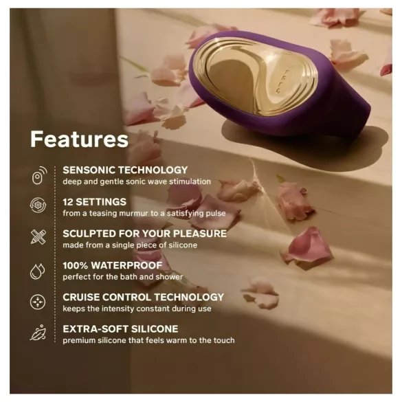 LELO Sona 2 Cruise - klitorisvibrator med lyd bølger - sort