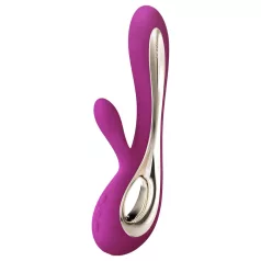   LELO Soraya 2 - rabbit vibrator med klitorisarm - vandtæt - lilla