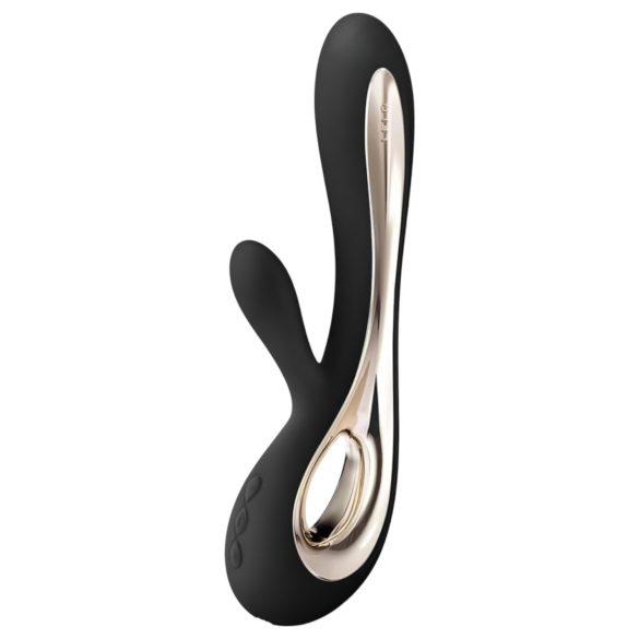 LELO Soraya 2 - genopladelig, vandtæt, klitorisarm vibrator (sort)