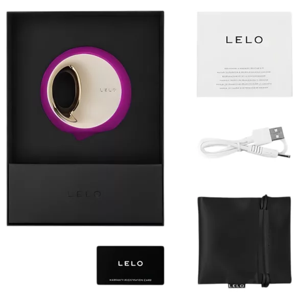 LELO Ora 3 - klitorisvibrator med oralsex-simulator - lilla