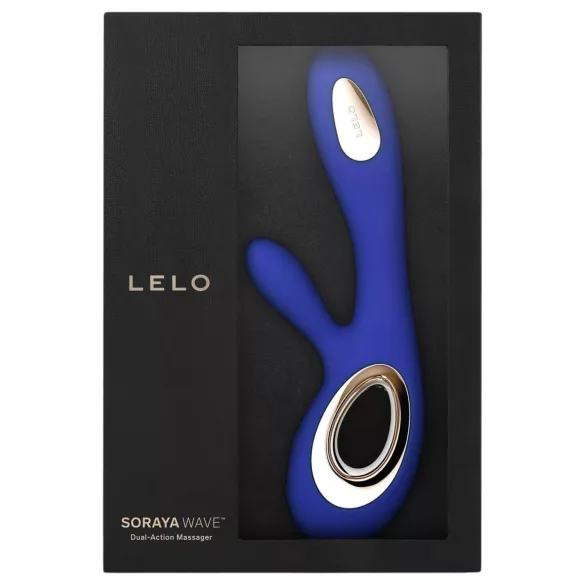 LELO Soraya Wave - vibrator med klitorisarm og bølgebevægelse - genopladelig blå