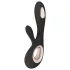 LELO Soraya Wave - dobbeltvibrator med klitorisstimulation - sort
